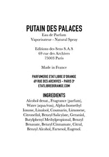 PUTAIN DES PALACES