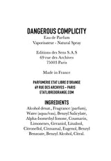 DANGEROUS COMPLICITY
