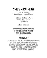 SPICE MUST FLOW